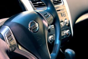nissan, car, automobile, auto, car wallpapers, vehicle, drive, steering wheel, interior, car interior, automotive, transportation