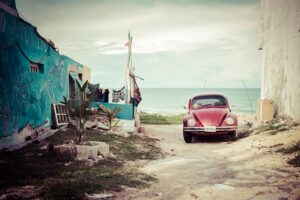 car, volkswagen, old, beetle, car wallpapers, mexico, vehicle, vw beetle, red car, automobile, automotive, transportation, parked car