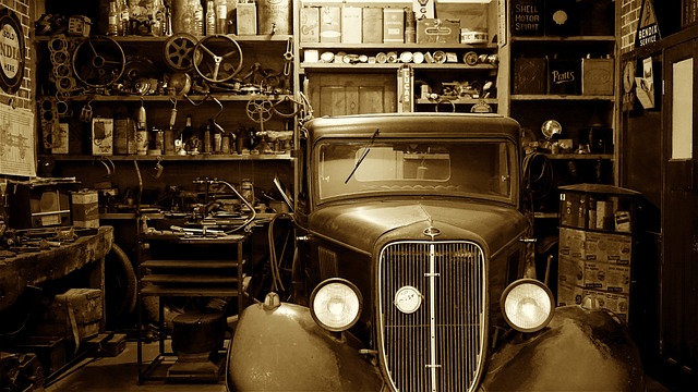 auto, car, garage, auto shop, vintage, vehicle, car wallpapers, antique, automobile, automotive, classic, equipment, fix, mechanic, nostalgia, repair, retro, sepia, service, repair shop, tools, transportation, workshop